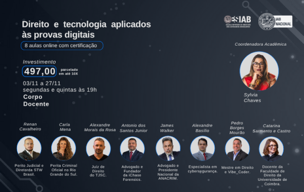 Direito e Tecnologia Aplicada às Provas Digitais