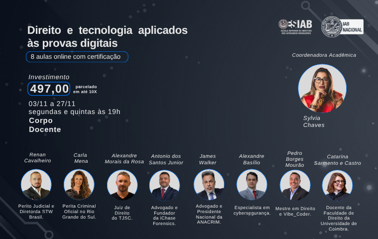 Direito e Tecnologia Aplicada às Provas Digitais
